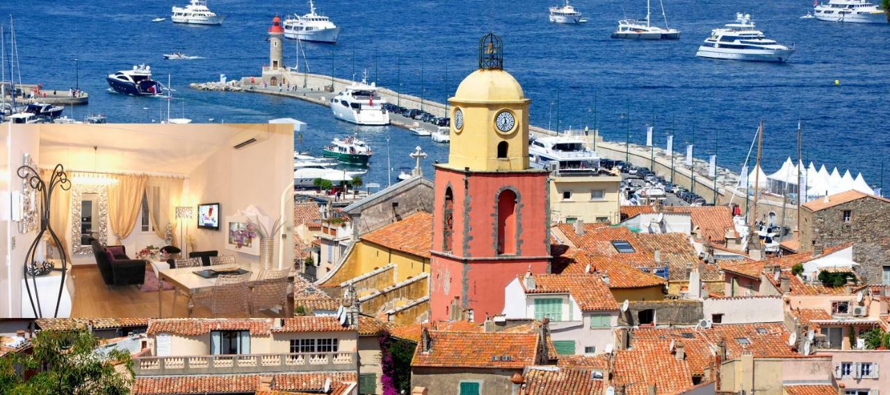 סן טרופז Elegante Appartmento Nel Quadrato D'Oro A St Tropez מראה חיצוני תמונה